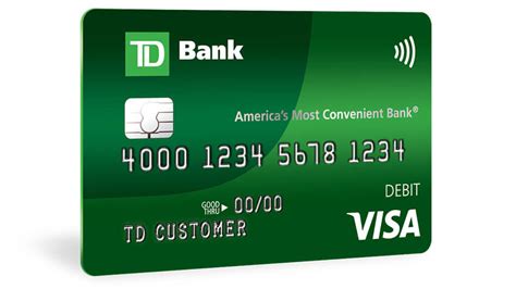 td debit vosa contactless card|td bank contactless VISA.